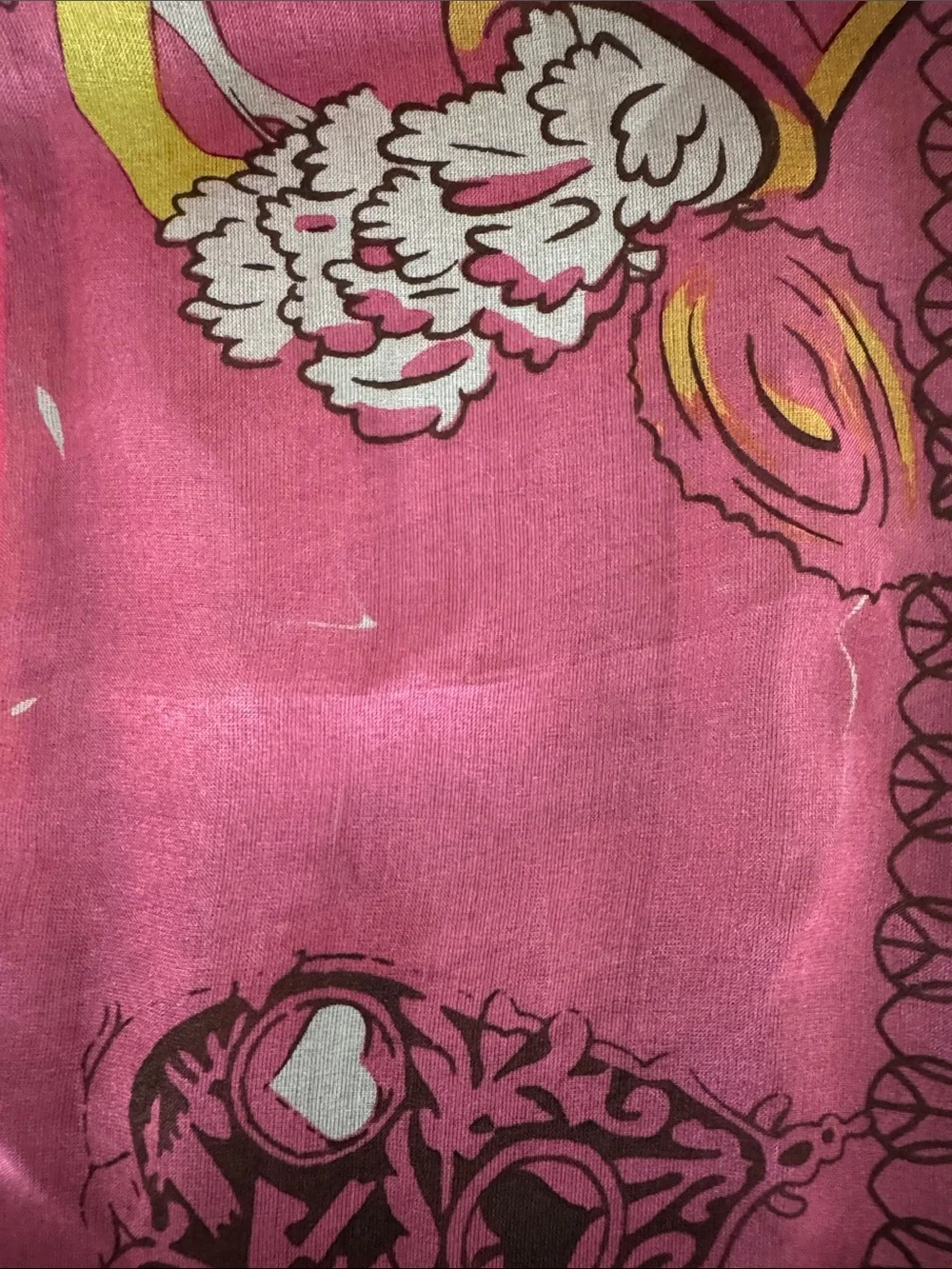 Moschino vintage silk